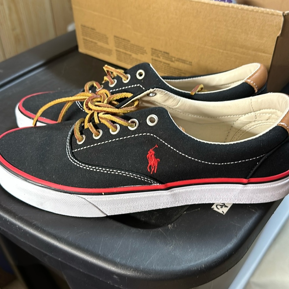 New Polo Ralph Lauren boat shoes